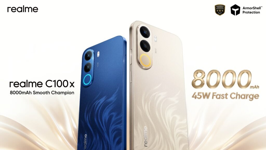realme C100x 登陸馬來西亞，主打 8,000mAh 電池與耐用機身
